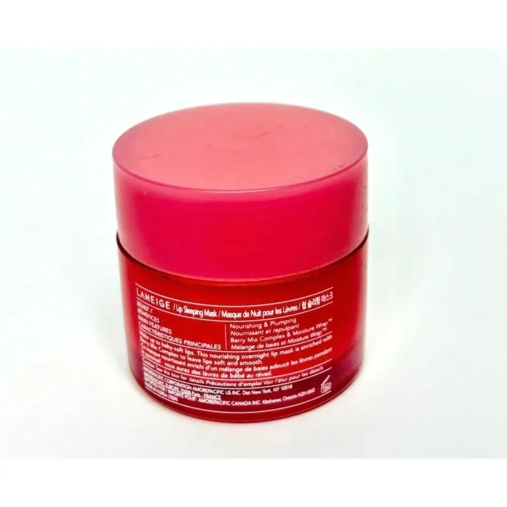 Laneige Lip Sleeping Mask Intense Hydration Vitamin C BERRY ~ Shea Butter New